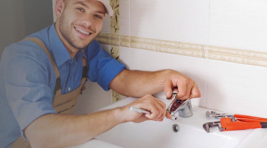 Faucet cartridge replacement in Newtown, IN